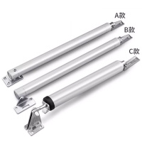 豹盾 气压式闭门器气动简易家用防火门自动关门装置缓冲定位回弹器 承重25-60KG(加长款)