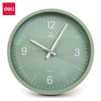 得力 9005S-GN-挂钟(绿色)(1台/盒)