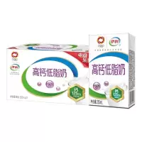 伊利高钙低脂牛奶250ml*24盒纯牛奶 (30箱起订)