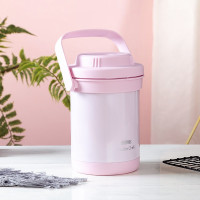 膳魔师(THERMOS)焖烧锅真空不锈钢 保温炖锅 保温汤锅 TCRA-1800 粉色(LX)/个