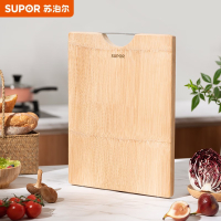 苏泊尔(SUPOR)天然整竹砧板切菜板加大双面可用家用案板 Z453222AD1