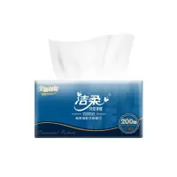 洁柔CR021-03A商用200抽软包抽取式面巾3包/提,16提/箱(箱)