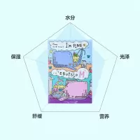 诞兴薇小鲸鱼面膜M款补水保湿28g*10片