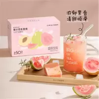 北 鼎 冻干水果茶早C晚A百香柠桔莓果茉莉茶山楂玫瑰茶芭乐桃桃茶 爆汁芭乐桃桃 6袋/盒