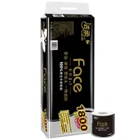洁柔BJ095-10卷筒卫生纸4层/10卷/提6提/箱黑(单位:提)