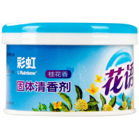 彩虹 桂花香型清新剂固体清香剂70g