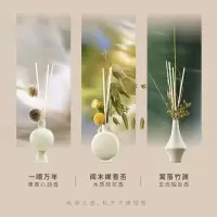 呈白东方花艺大师香薰家用室内持久无火香氛摆件小众高级礼物(香型随机)