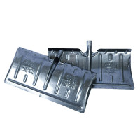 HUILIDE除雪铲 锰钢材质 扫雪铲粮畜牧推水清洁 加厚全钢推雪锹 带杆 56*27*141cm