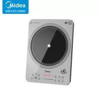 美的(Midea)电磁炉230MM大线圈爆炒焖香七重安全保护琉晶面板防水降噪轻音22MC01(线下同款)