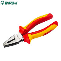 世达VDE绝缘耐压钢丝钳8" 70333