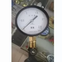 上减 压力表 M20*1.5 0-2.5MPa 径向无边 表盘直径100 <1个>货期3-5天