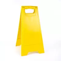 美瑞欧 塑料A字牌提示牌路滑立式防滑告示牌 60*30*20cm 空白板子 5个/组(单位:组)