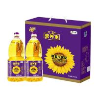福临门中粮唯粹金典小黑葵葵花仁油 1.45L*2 礼盒装 食用油春节年货礼包GM