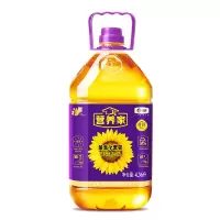 福临门中粮唯粹金典小黑葵葵花仁油4.36L家用食用油 春节年货礼品 食用油春节年货礼包GM