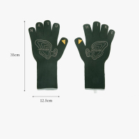 NatureHike挪客芳纶图案耐高温手套 户外露营野营隔热防烫野炊手套 苍绿色-均码CNH22FS003