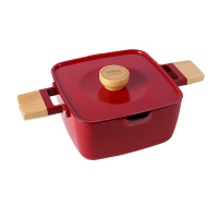 三禾 LT2020E1(红)Beautyouth系列健康不粘汤锅