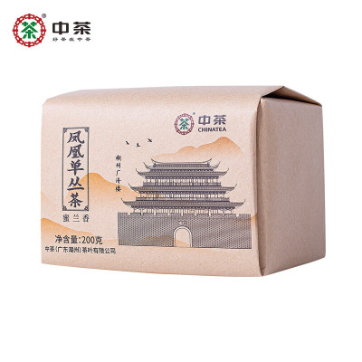 中茶茶叶乌龙茶凤凰单枞单丛茶蜜兰香传统纸包200g