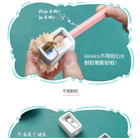 得力 0596 得力(d eli)经典锌合金卷 笔刀/学生铅笔削 笔器/转笔刀 059 6