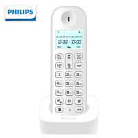 飞利浦(PHILIPS)数字无绳电话机/无线座机/单主机 DCTG160(白色)单位:个