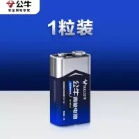 BULL公牛 无汞碳性电池(单节装)6F22/9V