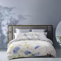 水星家纺 全棉抗菌四件套-DH南江溪暮-S04(抗菌)