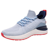 三极 TP6124 春季男女鞋飞织透气单鞋轻便运动跑步鞋休闲情侣鞋