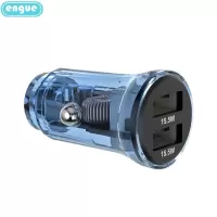 恩谷 乐驰CM06 蓝色透明外壳 15W+2USB输出