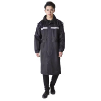 三极 TP1673 户外连体加长款黑色 黑衣 XL