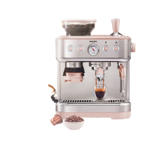 飞利浦(Philips)意式家用胶囊半自动咖啡机双手柄设计专业萃取奶泡研磨一体PSA2218/50