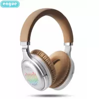 engue恩谷头戴式多彩蓝牙耳机EG-AP10 咖色