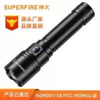 神火F2户外LED便携照明USB充电变焦铝合金迷你强光手电筒 S3(铝合金+3W)可变焦 单位/个