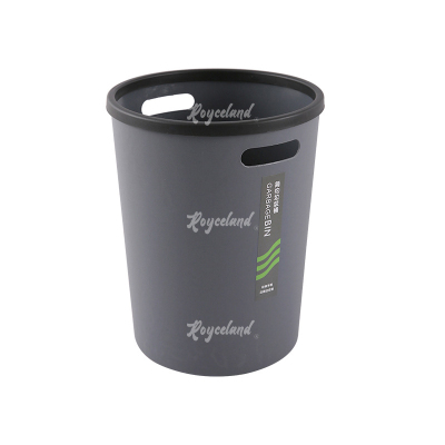 洛诗莲 (RoyceLand) 垃圾桶厨房客厅办公室垃圾箱创意垃圾筒纸篓 灰色小号
