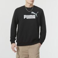 彪马(PUMA)男装运动服跑步训练健身休闲圆领卫衣套头衫 589007-61