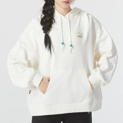 彪马(PUMA)卫衣女运动服跑步健身训练舒适休闲套头衫627269-65