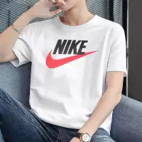耐克(NIKE)短袖男t恤圆领休闲运动跑步训练透气短袖 AR5005-100