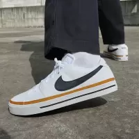 耐克(NIKE)男鞋运动鞋COURT防滑耐磨皮质低帮板鞋时尚百搭潮 DH3162-100