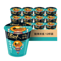 统一 汤达人 酸辣米线86g*12杯装 方便粉丝