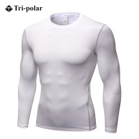 三极 TP8016 运动健身跑步速干长袖衫T恤