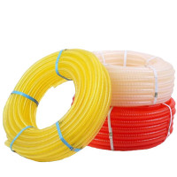 PVC 纤维增强软管 水管黄色 30米/卷