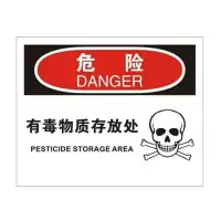 1.5mmOSHA标准危险类安全标识