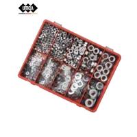 不锈钢螺母和垫圈套装加尼龙螺母套装 公制