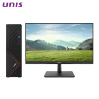 紫光(UNIS)台式机D3830 G3(3250/16GB/512GB M2SSD/独立显2G/20)+23.8寸显示器