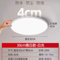 吸顶灯, AC220V 28W LED