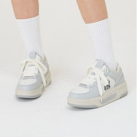 MLB官方 男女情侣鞋子 基础时尚休闲板鞋学长鞋24新3ASXCLS4N-50GRS 纽约洋基队/灰色 36.5 230