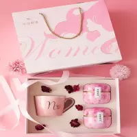 中闽飘香玫瑰花冠礼盒装 (送马克杯玫瑰花茶茶叶礼盒)礼盒套装