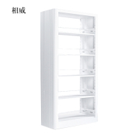 相威图书馆书架阅览室货架资料档案架钢制书架双面五层主架