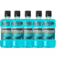 李施德林冰蓝漱口水 100ml*5瓶