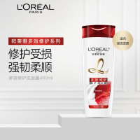 欧莱雅 多效修护洗发水柔顺无硅油洗发露400ml