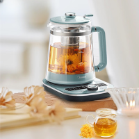 美的(Midea)316底盘养生电水壶双层防烫1200W大功率MK-YS02-I