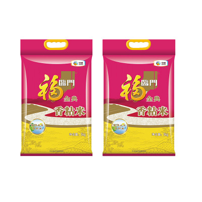 福临门香粘米5kg装/2袋10斤 (新老包装随机发货)产自鱼米之乡,优质水源灌溉
